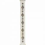 Dior Grommet White Bag Strap