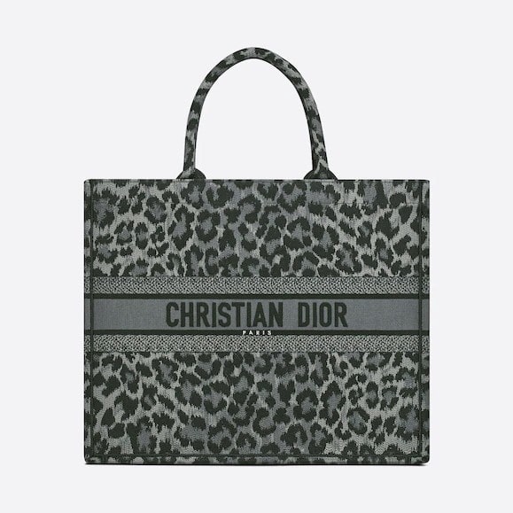 Dior Gray Mizza Book Tote