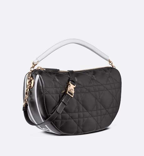 Dior Vibe Medium Hobo Bag Black & White