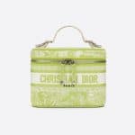 DiorTravel Lime Toile De Jouy Small Vanity Case