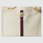 Gucci White Rajah Maxi Tote Bag