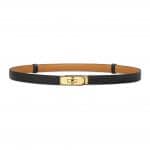 Hermes Black Epsom Kelly Belt 2