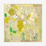 Hermes La Maison des Oiseaux Parleurs Silk Twill Scarf 90