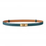 Hermes Mallard Blue Epsom Kelly Belt