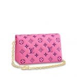 Louis Vuitton Pink and Purple Pochette Coussin - Pre-Fall 2021 (1)