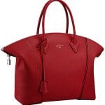 Louis Vuitton Red Coquelicot New Lockit Tote Bag - Fall 2014