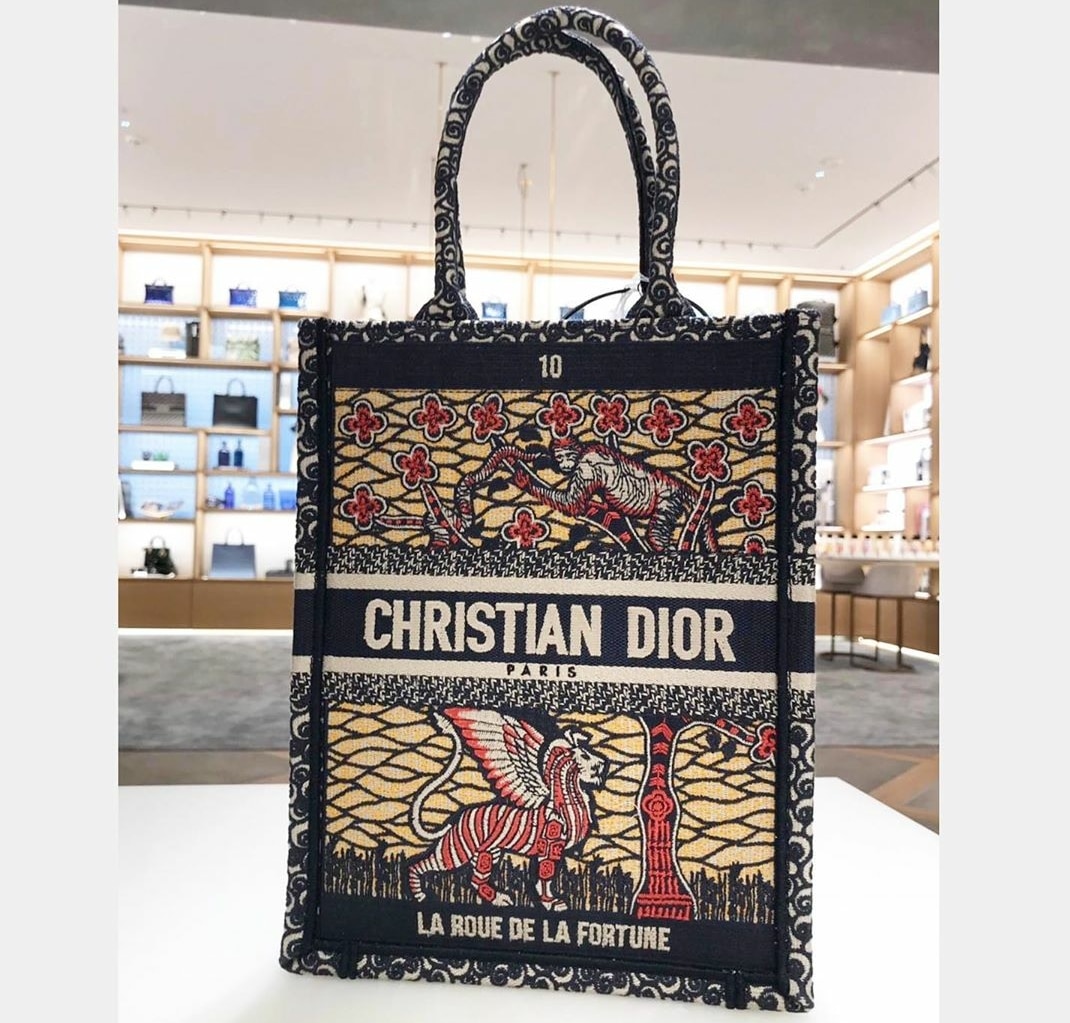 Dior Vertical Mini Book Tote - Cruise 2020