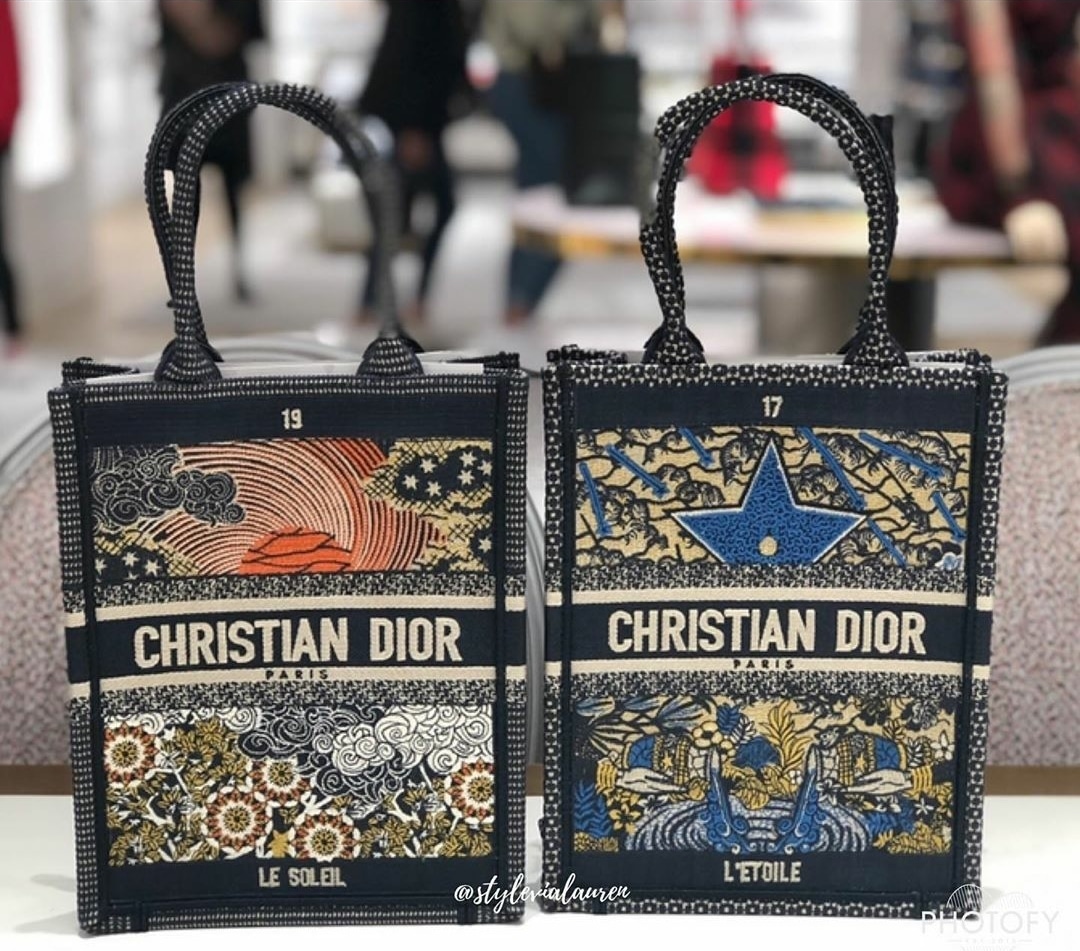 Dior Vertical Mini Book Tote - Cruise 2020