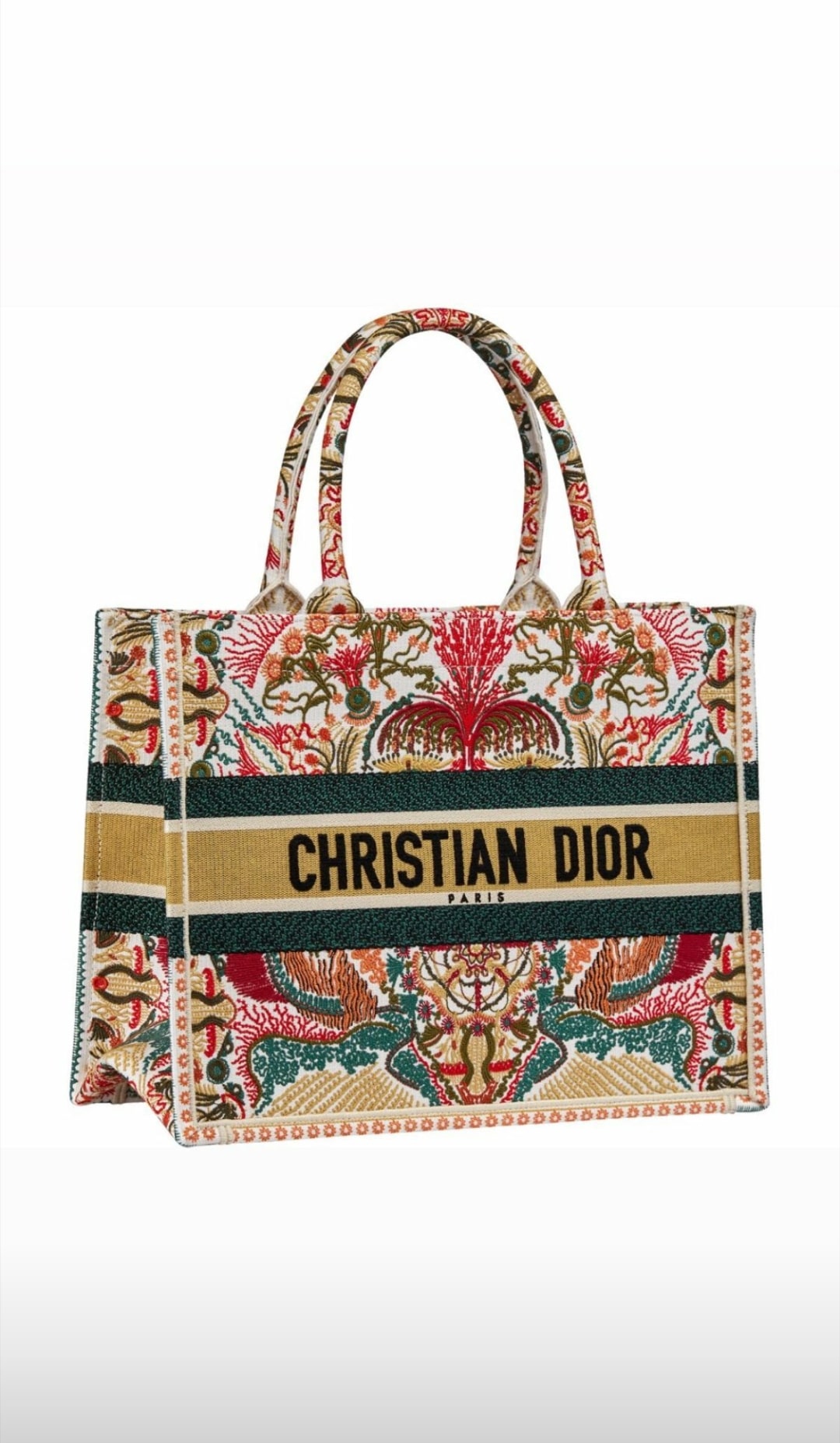 Dior Embroidered Book Tote - Cruise 2021