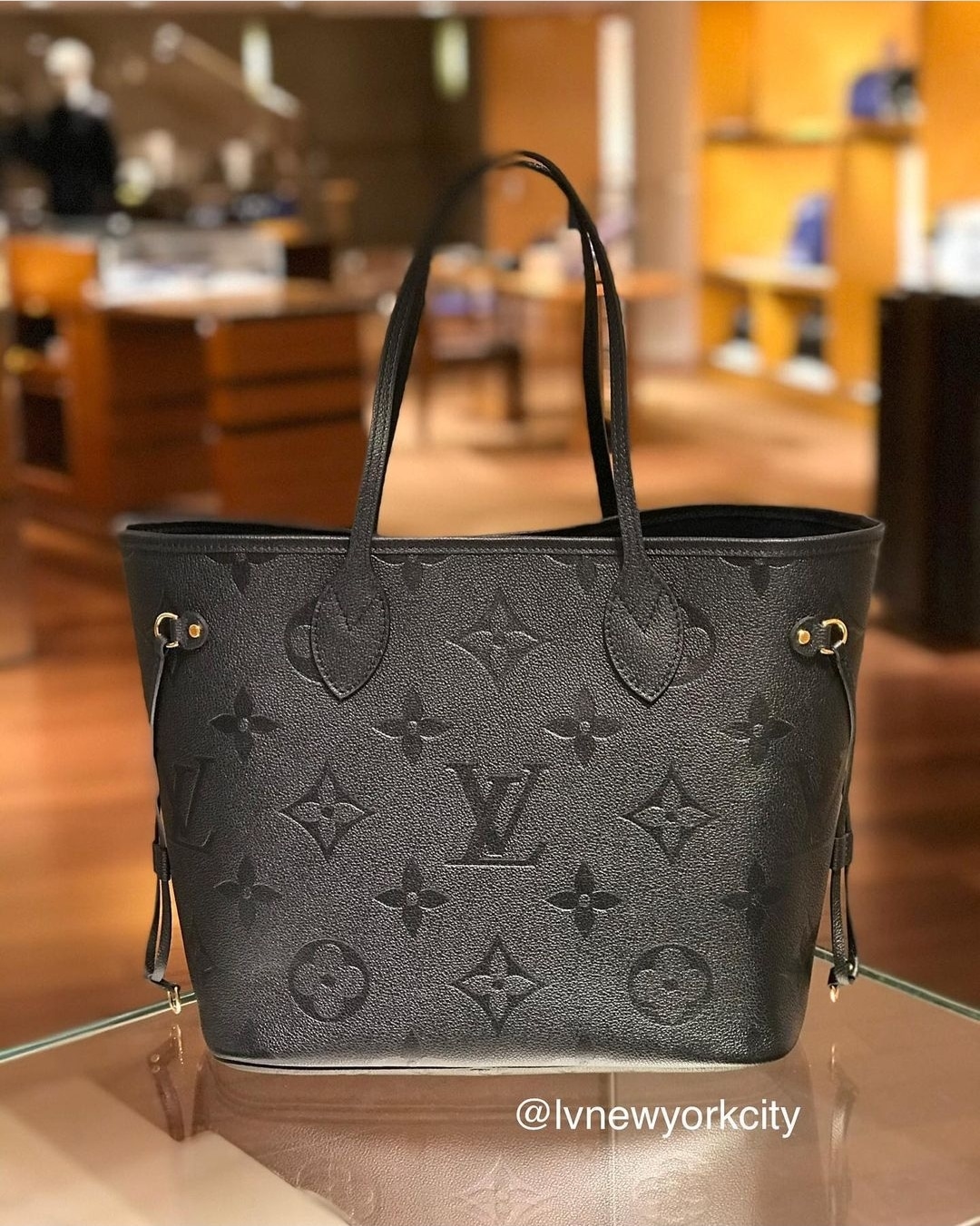 Louis Vuitton Empreinte Neverfull Bag