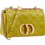 Dior Neon Yellow Caro Bag - Prefall 2021