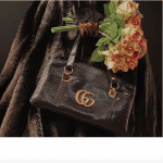 Gucci Black Python Top Handle Bag - Cruise 2019