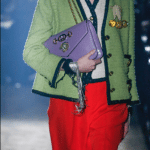 Gucci Purple Crocodile Flap Bag - Spring 2019