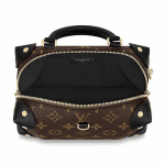 Louis Vuitton Black Monogram Canvas Petite Malle Souple Bag 4